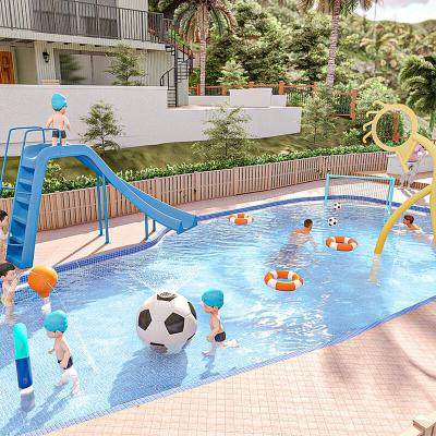 China Water Park Cenchi Australia Family Residential Passionate Sport Splash Pad Water Spray Equipment Large for sale