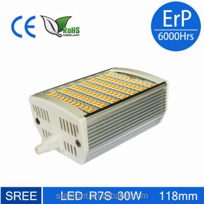 China High lumen aluminum rx7s led lamp, 135mm led r7s, 300w halogen lamp led replacement for sale