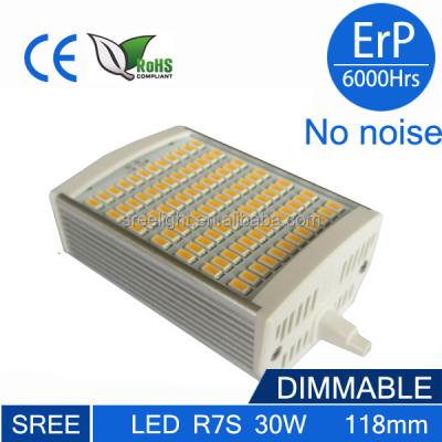 China Aluminum alloy r7s 114 mm led bulb r7s 50w led 30w for sale