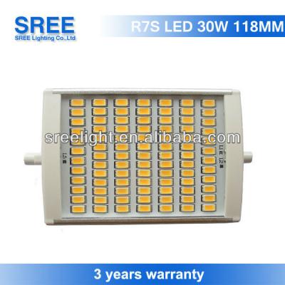 China 118 aluminum r7s led r7s lamp led licos por lampara led for sale