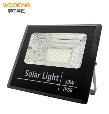 China WOOJONG Garden Factory Supply New Design 30W 175-265V Solar LED Flood Light For Outdoor Lighting for sale