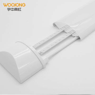 China Quick installation high lumen 90lm/w led tube batten light ceiling surface mounted led batten light skd 4ft led batten lights for sale