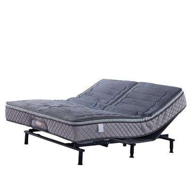 China Wholesale Foldable King Size Queen Size Inflatable Bed Foam Smart Spring Mattress for sale