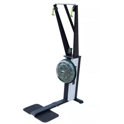 China Easy To Move On Home Used Gym Fitness Equipment Cardio Exercise Customized LOGO Water Resistance Ski Machine With Monitor for sale