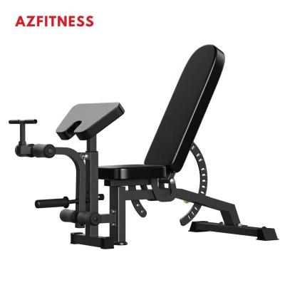 China Factory Sale Durable Exercise Equipment Multifunctional Dumbbell Workout Slope Lifting Up Best Quality Adjustable Weight Bench For Sale for sale