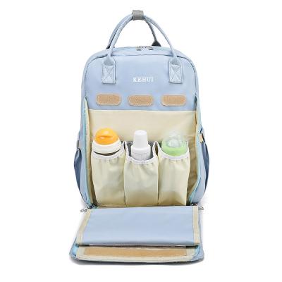 China New Oxford Cloth Large Capacity Mom Travel Bag Warmth Portable Baby Lightweight Waterproof Preservation Waterproof Custom Maternal Backpack for sale