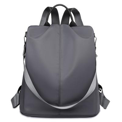 China Large capacity waterproof fashion lady backpack casual oxford backpack is convenient and durable for sale