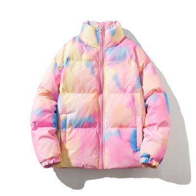 China 2021 Good Prices Polyester Fiber Windproof Pink Coat Waterproof 2021 For Women Winter Custom for sale