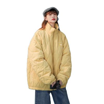 China Waterproof Girls Coat Ditch Coat Women Winter Solid Color High Collar Stripper Jacket for sale