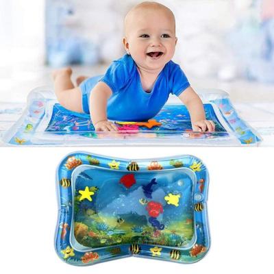 China Toy Wholesale 2019 Hot Sale Inflatable Tummy Time Baby Game Magifire Incline Infants Toy Wholesale Premium Floating Water Mat For Girls for sale