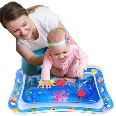 China Eco-friendly Water Toy Kid's PVC Inflatable Water Spray Mat Baby for sale