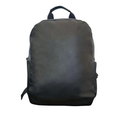 China Anti-theft PU Leather Backpack Laptop Backpack for sale