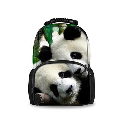 China Waterproof Custom Vivid Animal Design Backpack Unique Face 3D Pattern School Bag for sale