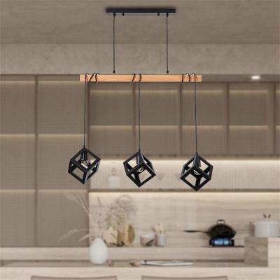 China China Modern Beautiful Minimalism Restaurant Decorative E27 Metal Pendant Light for sale