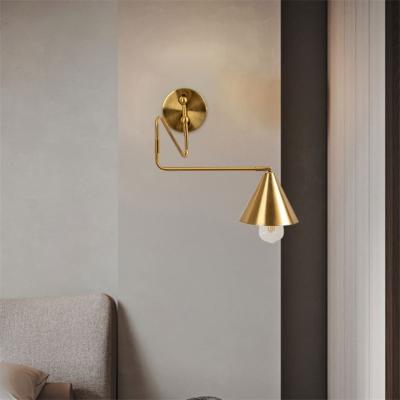 China Beautiful Wall Lamp Modern Hotel Restaurant Bar Living Room Bedroom Corner Corridor E27 Wall Light for sale