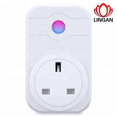 China Wireless Turn Socket Smart Lamp Switch Socket ON/OFF Operation with Amazon Alexa Google Home for sale