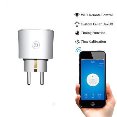 China Residential / Multipurpose Eu euro smart wifi plug electrical socket connectors for sale