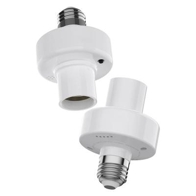 China Screw Wifi Bulb Socket Converter Tuya Wifi Bulb Adapter E27 E26 B22 Base for sale