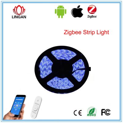 China Smartphone App Android/IOS APP Controlled Smart Lights ZigBee Home Automation System Ceiling Lightstrip for sale