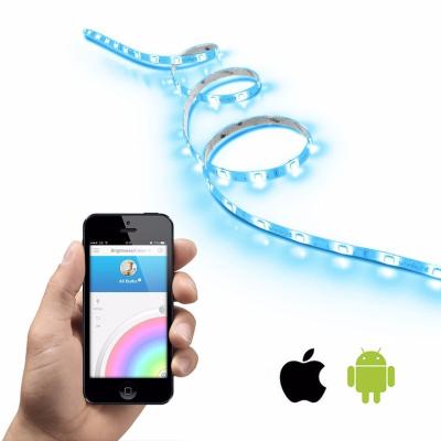 China Flexible Smartphone App Multi Colorful Smart LED Strip RGBW Zigbee LED Strip IOS Android Controlled for sale