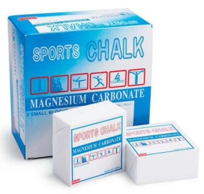 China Sport Activities Fitness Gym Chalk //Anti-Slip Sports Chalk /Magnesium Carbonate Chalk for sale