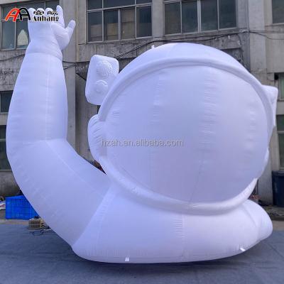 China Advertising giant inflatable cartoon character light astronaut for outdoor advertising for sale