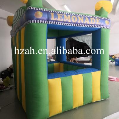 China Advertising commercial inflatable lemon booth tent for activity for sale