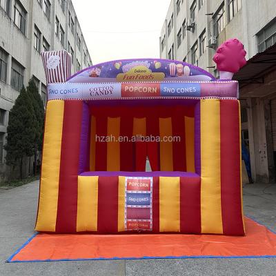 China Advertising Belle Kiosk Event Candy Inflatable Ice Cream Booth Inflatable Tent For Promotion for sale