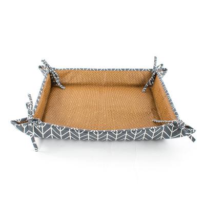 China Wholesale Sustainable Cat Bed Dog Bed Cat Nest Small Folding Canvas Comfortable Summer Cat Sleeping Mat for sale