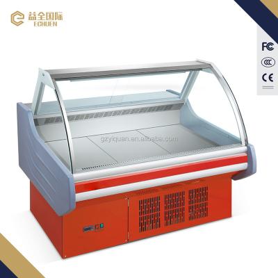 China SSG-25 Glass Display Freezer Refrigeration Single-temperature Sliding Doors Frozen Chicken Air Coolers for sale