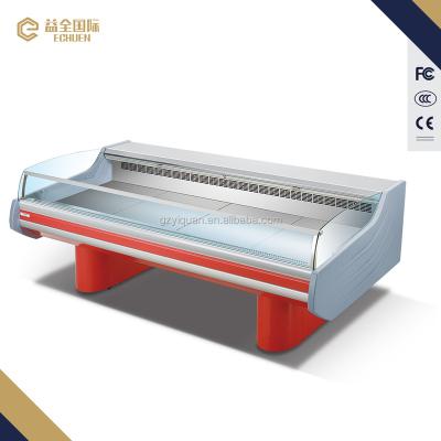 China SGX-20 Single-temperature Meat Display Case Seafood Display Refrigerator Door Glass Display Cooler for sale