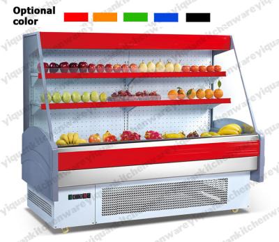 China Single-temperature factory selling 2-8 degree fruit display fridge/fruit and vegetable display rack freezer for sale