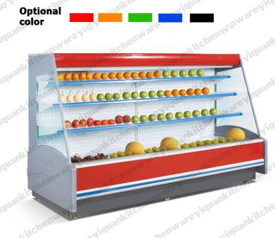 China Manufacturer Single-temperature Fruit And Vegetable Showcase Hot Sale Wall Type Display Case for sale