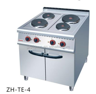 China Electric Bread Plate Cooker , 4 Burner Electric Hot Plate Cooking With Cabinet for sale