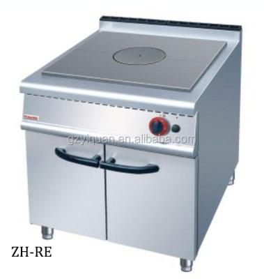 China Stainless steel. gas hot plate cooking / gas-solid top range with cabinet for sale