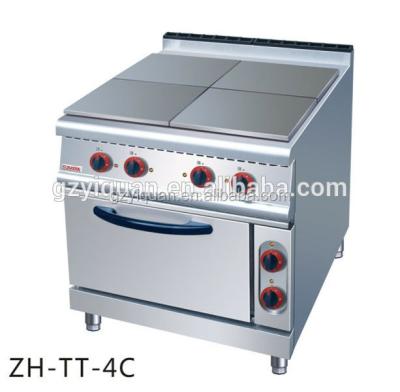 China Commercial French Hot Plates Bread Kitchen Equipment 4 Electric Or 6 Cooker And Oven for sale