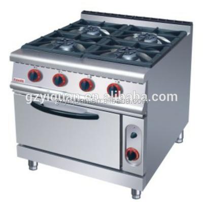 China Bread Commercial 4 Burner Gas Stove With Oven, 4 Burner Gas Cooker With Oven, Gas Stove With 4 Burner And Oven for sale