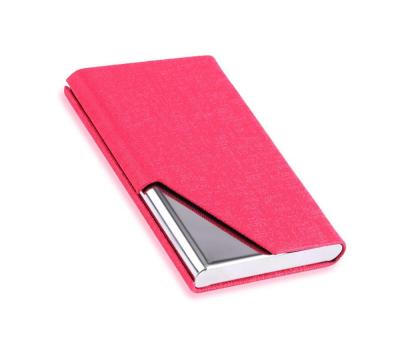 China NATIONAL luxury leather business name PU card holder and multi card case for women and men for sale