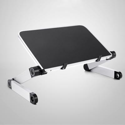 China (Size) Adjustable Adjustable Laptop Stand Multi-Angle with Fans, Foldable Portable Laptop Riser for Desk/Bed PC/MacBook for sale