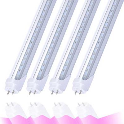 China Seed Starting High Performance Tube Led Grow Light 4 Feet T8 LED Fluorescent Tube Light Full Spectrum Led Tube Grow Light for sale