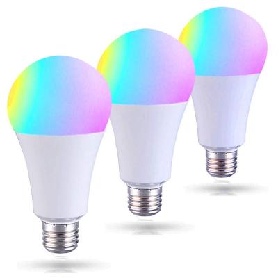 China 220V E27 Remote Hotel Music Lamp RGB Dimmable Colorful Color Changing Smart Light Bulb LED Light Bulb for sale