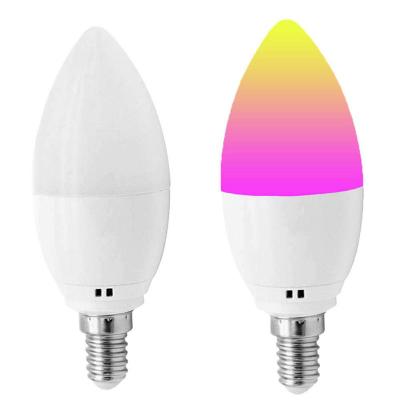 China Outdoor RGB Colorful Light Adjustable Wifi Led Smart Bulb Dimmable Alexa Bombilla Hotel CCT Inteligente, Smart Light, Smart Led for sale