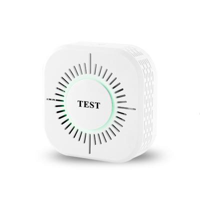 China Wifi Tuya APP Control Smoke Detector Smart Home Security TUYA WiFi Smoke Detector Smoke Detector Tuya Best Price Tuya WiFi Detector for sale