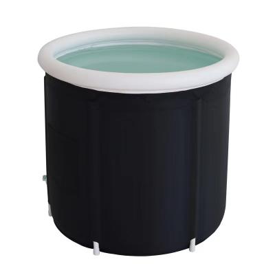 China Sustainable Portable  adult thickened insulation bath tub,  floding ice bathtub for sale