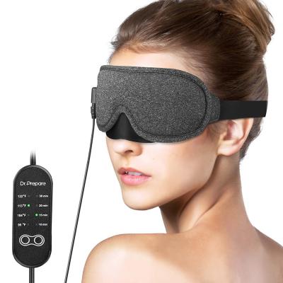 China Anti-wrinkle Temperature Timer Control USB Heated Eye Mask for Dry Eyes For Sleep Dry Eyes Blepharitis Dark Circles for sale