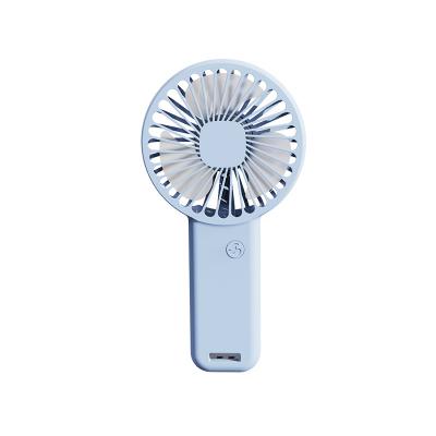 China Hotel Portable Mini Rechargeable Fan USB  Summer Cooling Handheld table ventilation Fans for Outdoor Travel Three Speed Adjust for sale