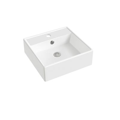 China Widely Used Modern Super Quality Modern Hot Selling Ceramic Wash Sink Art Square Basin for sale