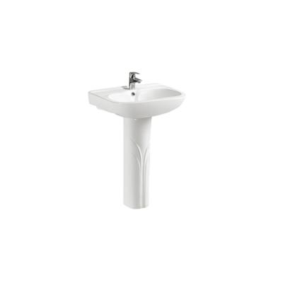 China Modern Rendered In Free China Top Quality Edestal Ceramic Basin For Sale for sale