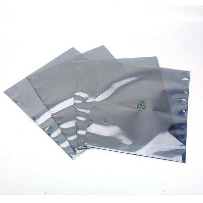 China Original Manufacturer ESD Moistureproof Material Metalized Pouch Bag Ziplock Protective Frame Anti-Static Electronics for sale