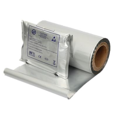 China Industry Biodegradable Pet Metallized Mylar Aluminum Foil Sheets Esd Metallized Shield Film Roll for sale